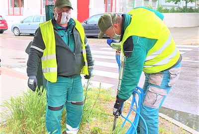Znojmo: Půdní injektor pro údržbu městské zeleně